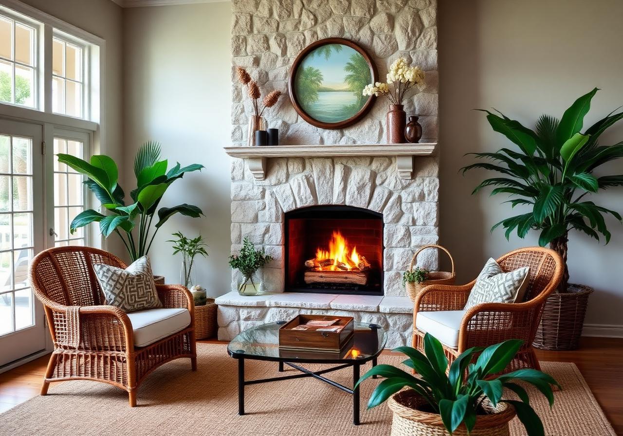 24" Gas Log Insert project in Stuart, FL